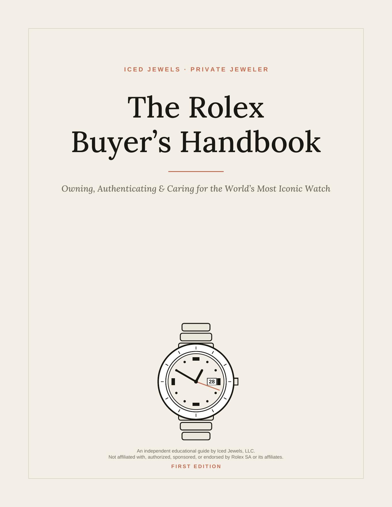 The Rolex Buyer's Handbook — cover